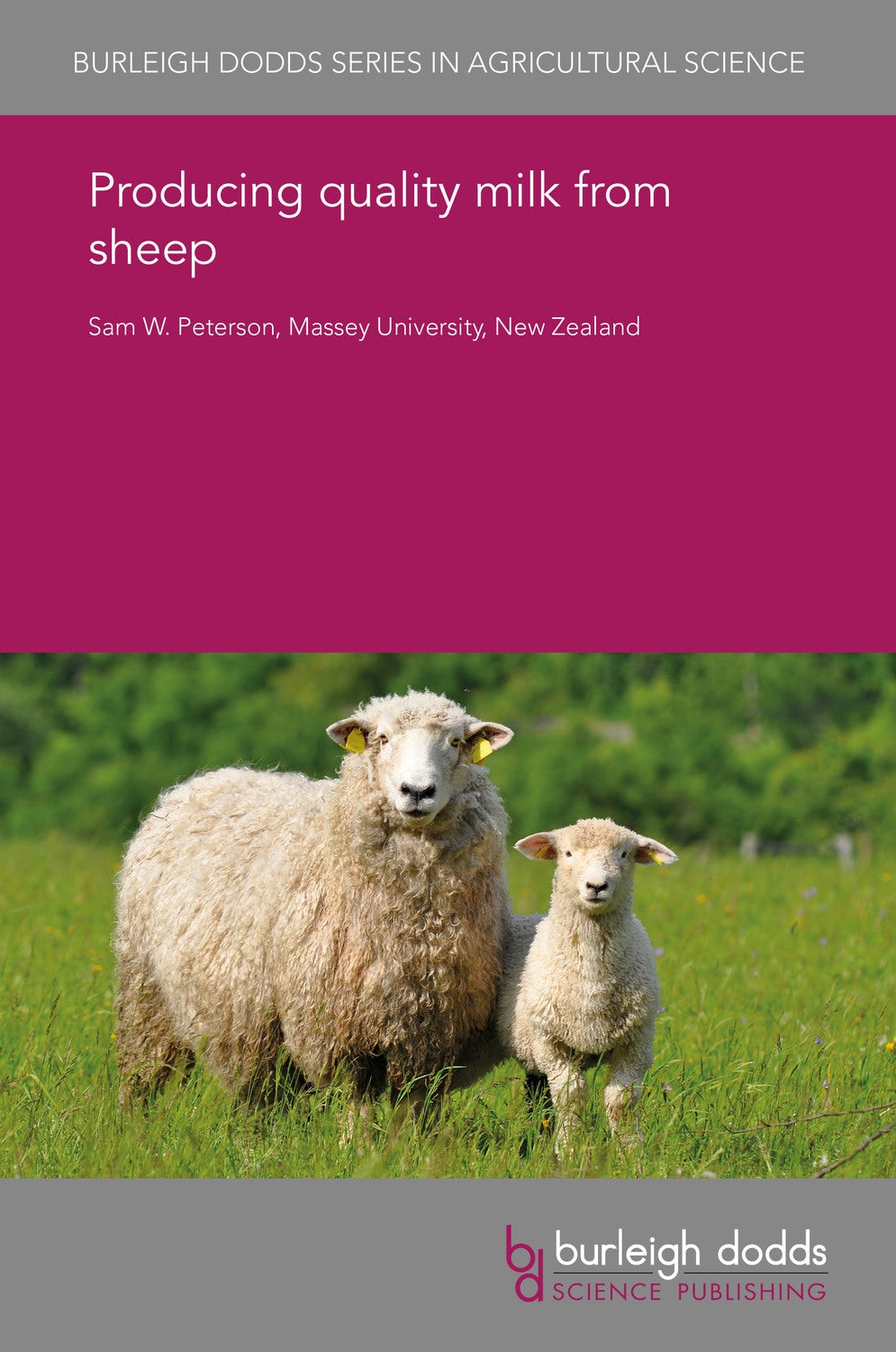 Book cover image for Producing quality milk from sheep ISBN: 9781838792619